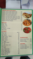 Naz Biryani House menu