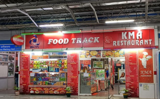 K.m.a. Irctc Food Track outside