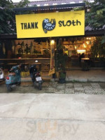 Thank Sloth Cafe outside