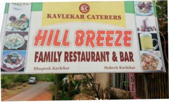 Hill Breeze Bar Restaurant menu