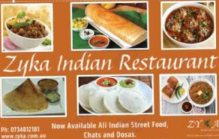 Zyka Indian Restaurant food