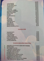 Kwality Restaurant menu