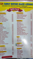 Ganesh Family Biryani House And Kebabs menu