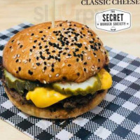 The Secret Burger Society food