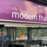 Modern Thai Restaurant outside