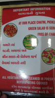 Shree Khodiyaar Kathiyawadi Dhaba menu