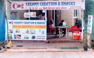 Creamy Creations&snacks, Bhilar outside