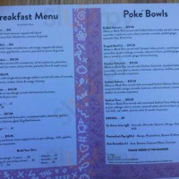 Lulus Cafe Poke menu