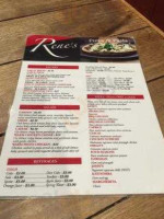 Rene's Pizza Place Blacktown menu