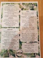 Balgowlah Social menu