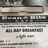 Bean N Bite Cafe food