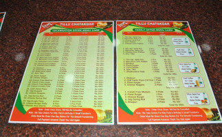 Tillu Chatakdar Snacks Point menu