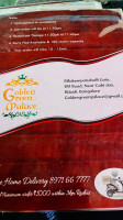 Golden Green Palace food
