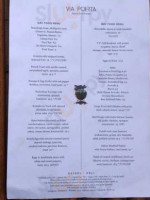 Via Porta Eatery Deli menu