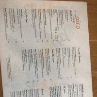 Cafe Airo menu