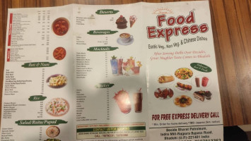 Food Express By Oms menu