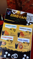 Zero Cafe menu