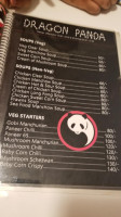 Dragon Panda menu