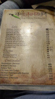 Kanchalonka menu