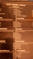 Kingslee Restaurant Bar menu