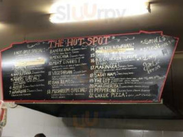 The Hot Spot Takeaway & Restaurant menu