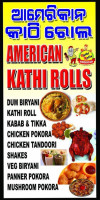American Kathi Rolls food
