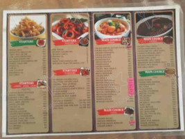 Kalika Bar Restaurant menu