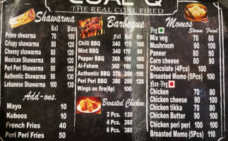 Coal Q Food Bay menu