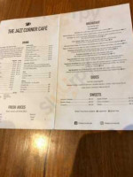 The Jazz Corner Cafe menu