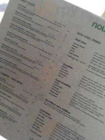 Nourished Wholefood Cafe menu