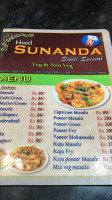 Sunanda Savaji Special menu