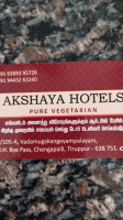 Akshaya Hotels Veg Non Veg food