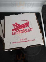 Red Grasshopper Pizza food