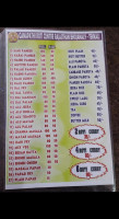 Ganpati Roti Center menu