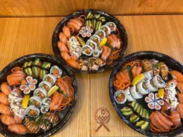 Ok Sushi inside