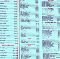 Sunny Family Bar And Restaurant menu