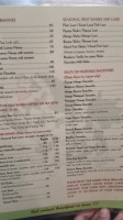 Snow Lion Restaurant menu