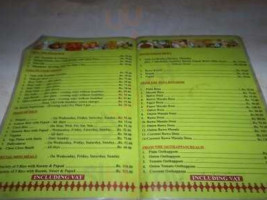 Lakshmi Coffee House menu