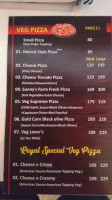 Royal Meal's menu