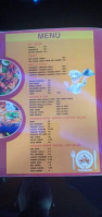 Anandam Cafe menu