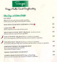 The Golden Dragon Restaurant And Bar menu