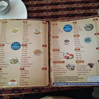 Continental Dhaba menu