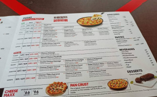 Pizza Love menu