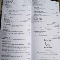 Ireland's Deli Bistro menu
