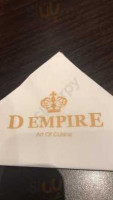 D'empire Brasserie food