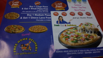 Go Pizza Gola food