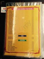 Chinmayee's menu