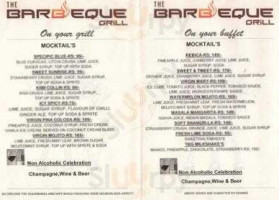 The Barbeque Grill menu