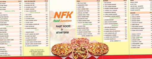 Nfk Food Junction menu