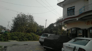 Om Sai Ram outside